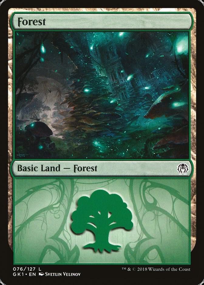 Forest (076) [Guilds of Ravnica: Guild Kits] 76