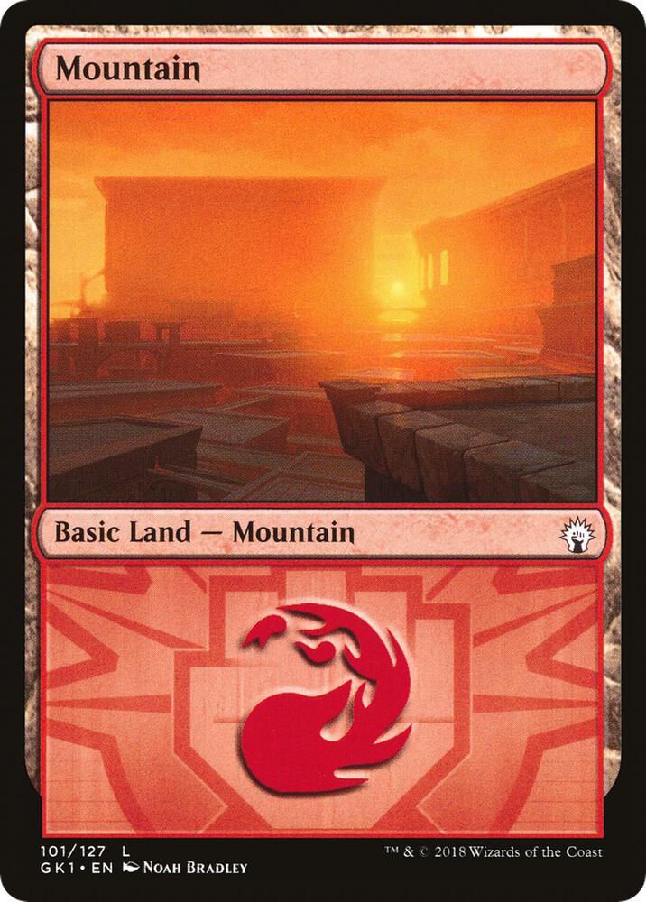 Mountain (101) [Guilds of Ravnica: Guild Kits] 101