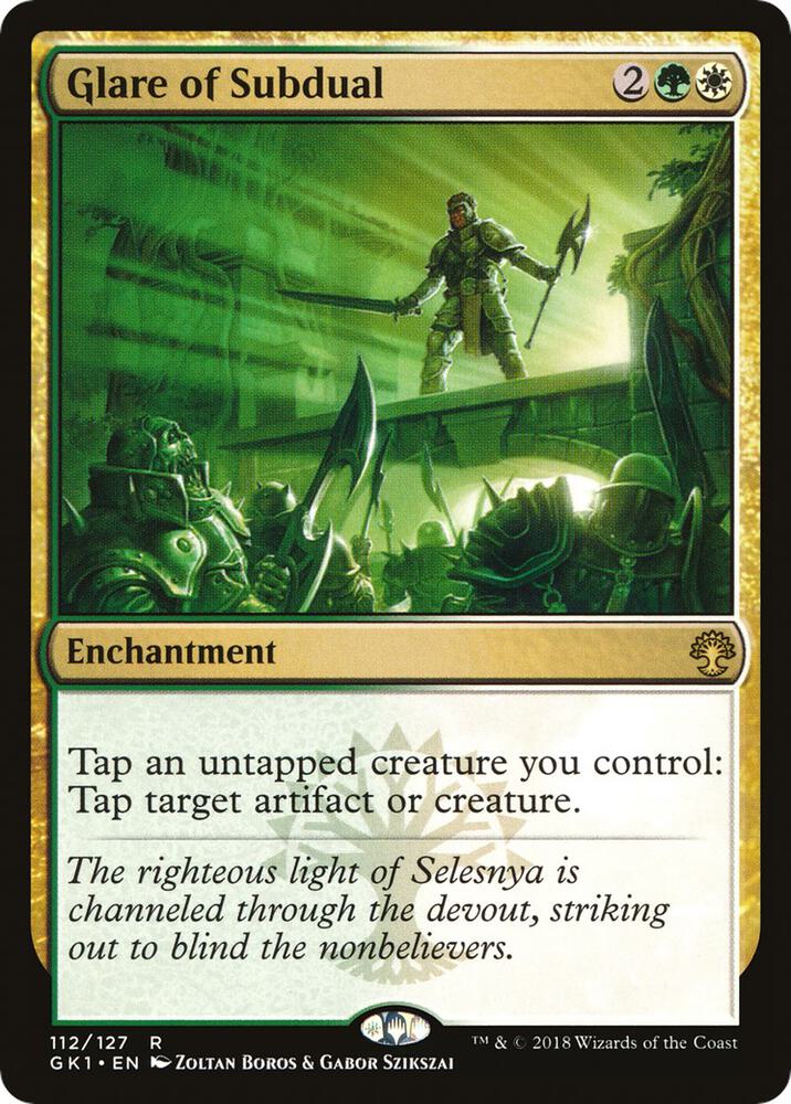Glare of Subdual [Guilds of Ravnica: Guild Kits] 112
