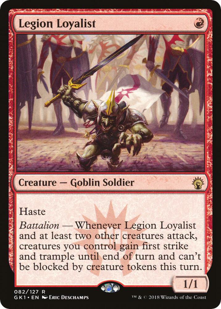 Legion Loyalist [Guilds of Ravnica: Guild Kits] 82
