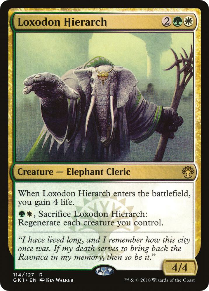 Loxodon Hierarch [Guilds of Ravnica: Guild Kits] 114