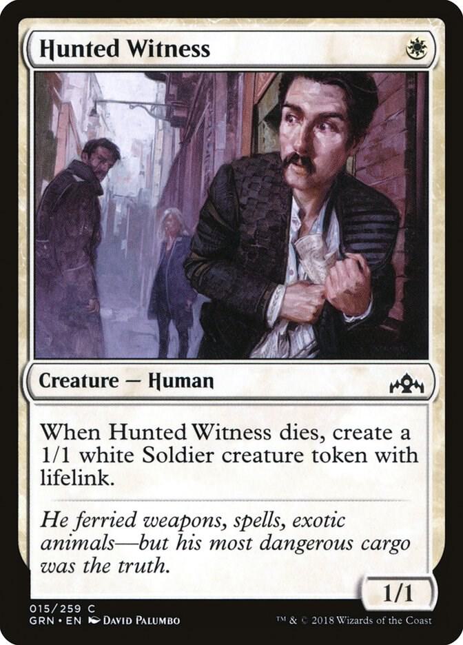 Hunted Witness [Guilds of Ravnica] 15
