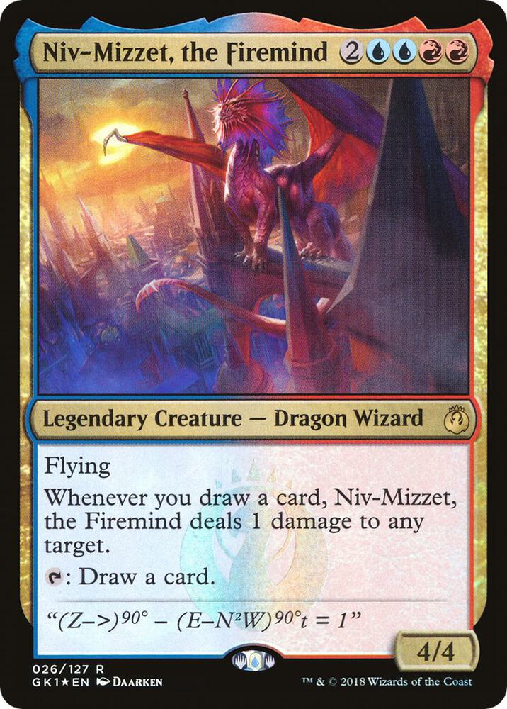 Niv-Mizzet, the Firemind [Guilds of Ravnica: Guild Kits] 26