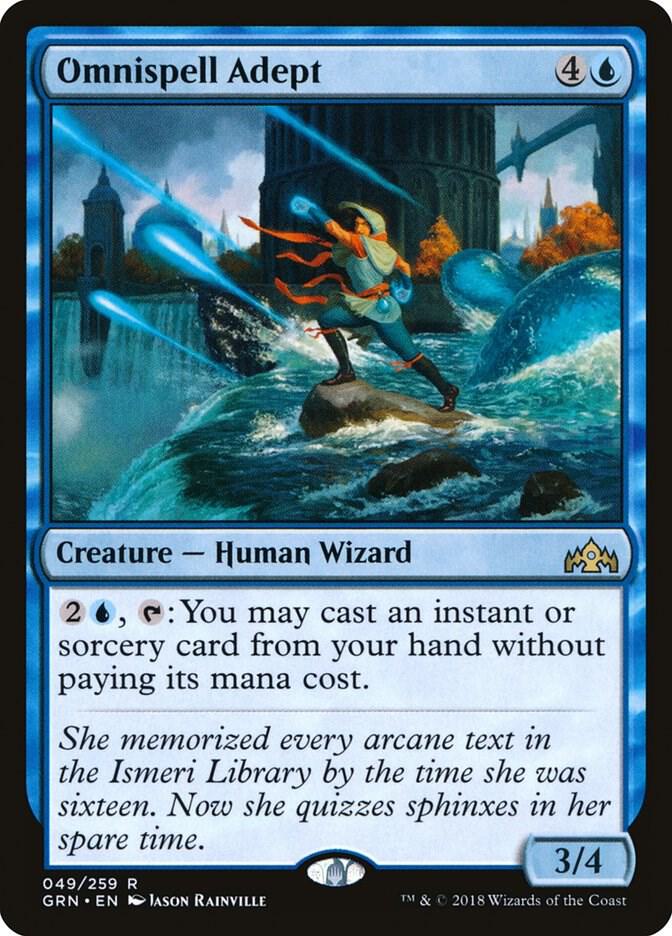 Omnispell Adept [Guilds of Ravnica] 49
