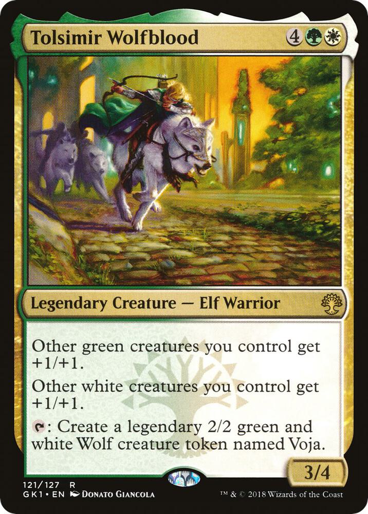 Tolsimir Wolfblood [Guilds of Ravnica: Guild Kits] 121