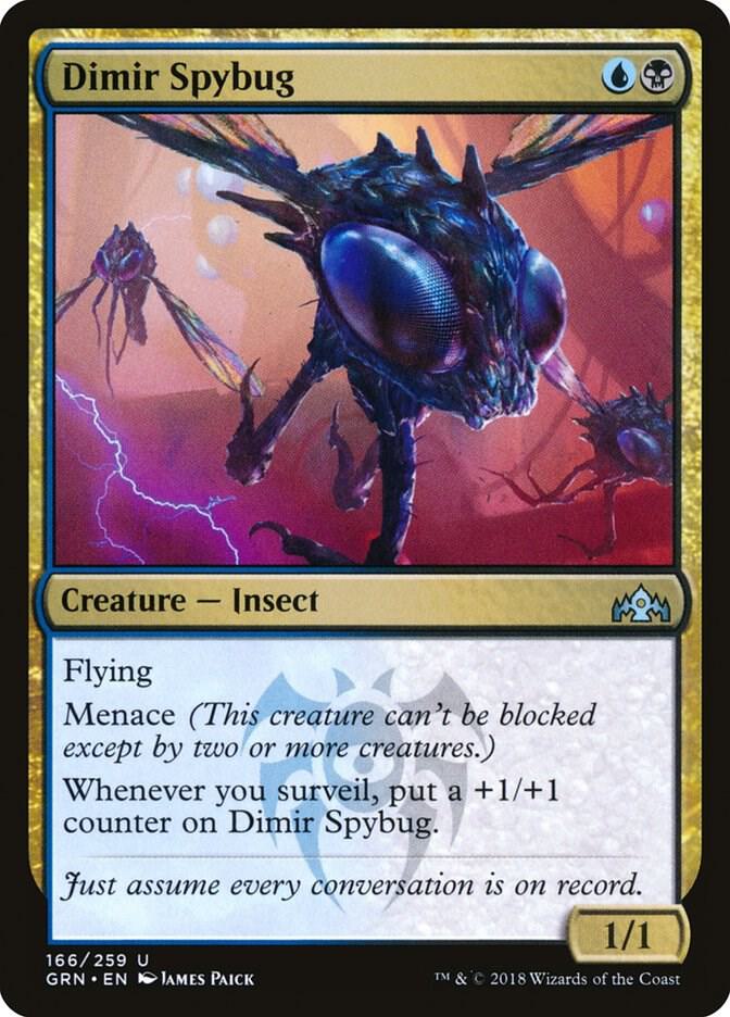 Dimir Spybug [Guilds of Ravnica] 166