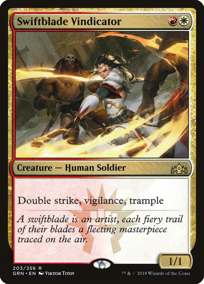 Swiftblade Vindicator [Guilds of Ravnica] 203