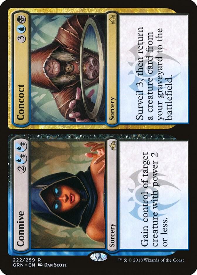Connive // Concoct [Guilds of Ravnica] 222