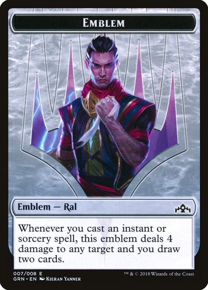 Emblem - Ral, Izzet Viceroy [Guilds of Ravnica] 7