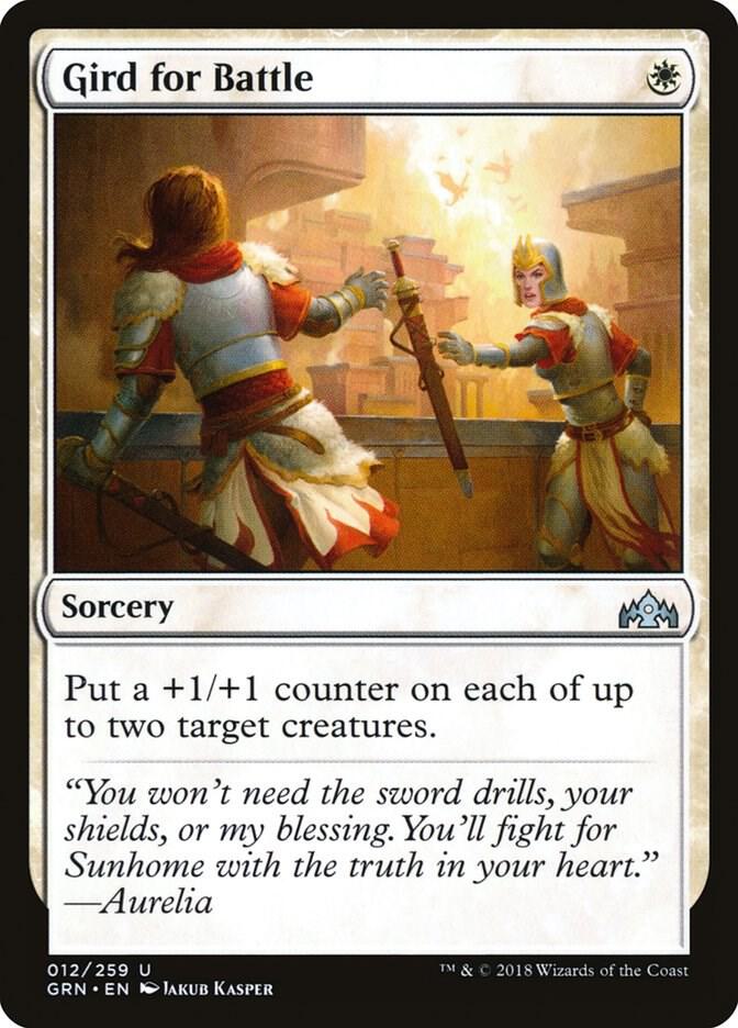 Gird for Battle [Guilds of Ravnica] 12