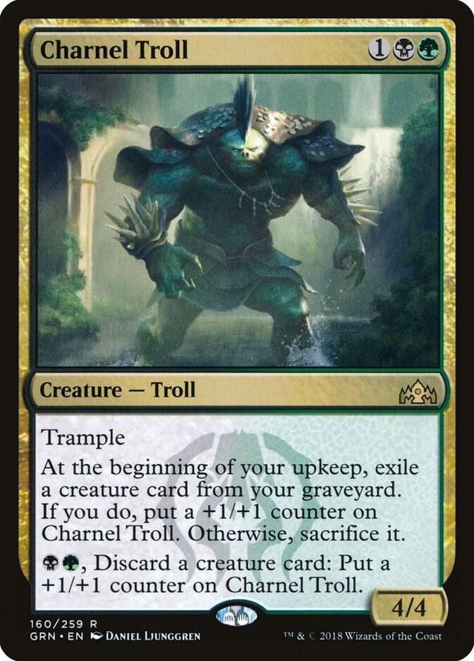 Charnel Troll [Guilds of Ravnica] 160