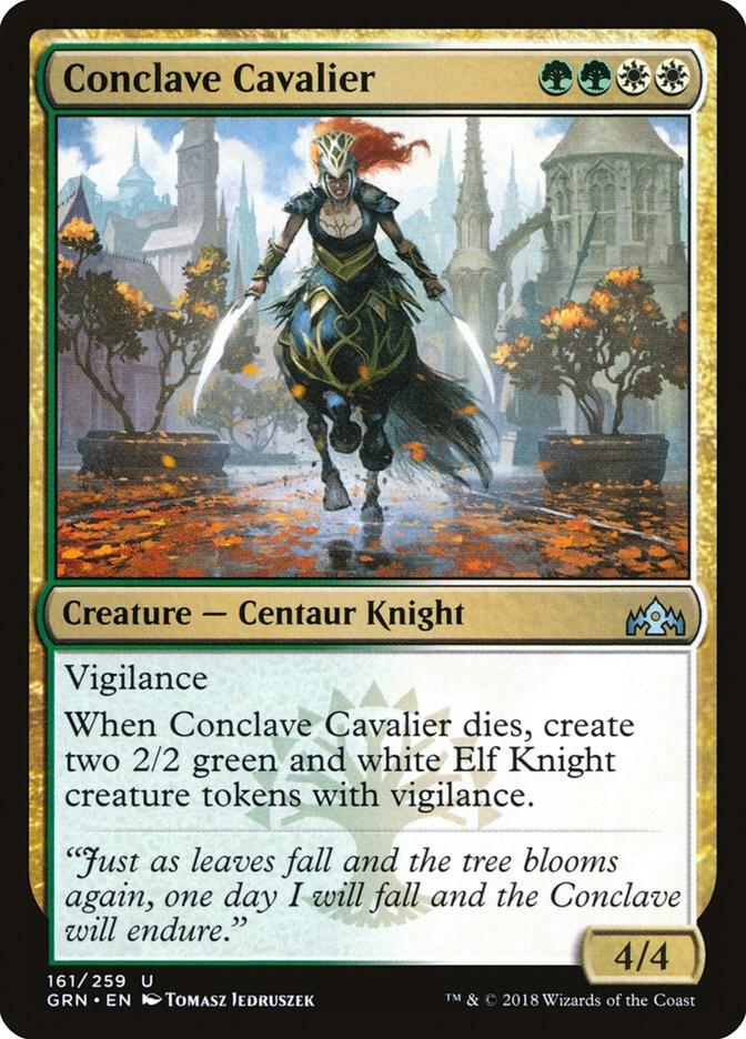 Conclave Cavalier [Guilds of Ravnica] 161