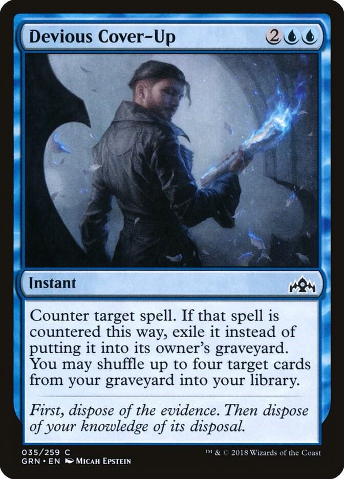 Devious Cover-Up [Guilds of Ravnica] 35