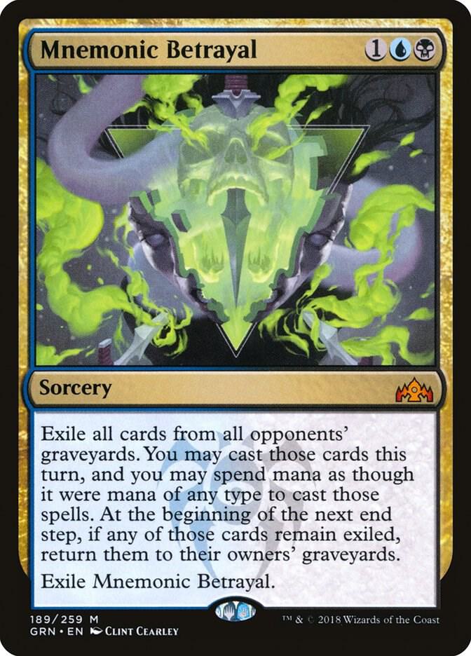 Mnemonic Betrayal [Guilds of Ravnica] 189