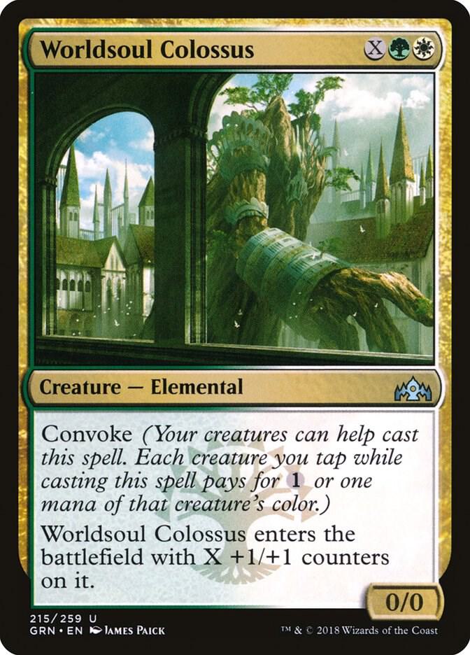 Worldsoul Colossus [Guilds of Ravnica] 215