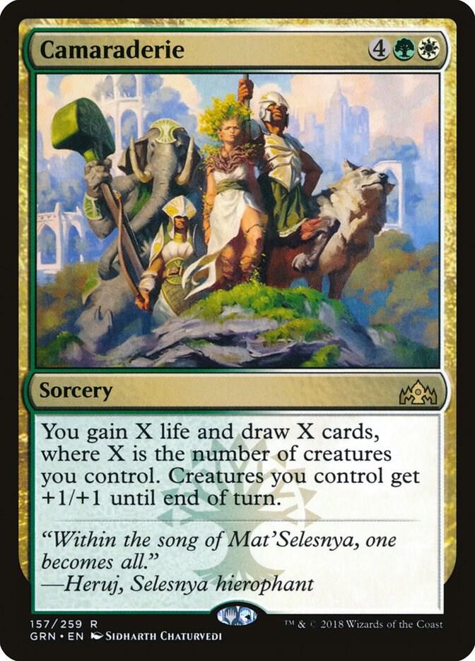 Camaraderie [Guilds of Ravnica] 157