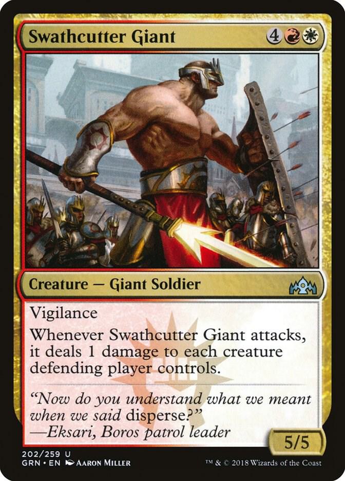 Swathcutter Giant [Guilds of Ravnica] 202