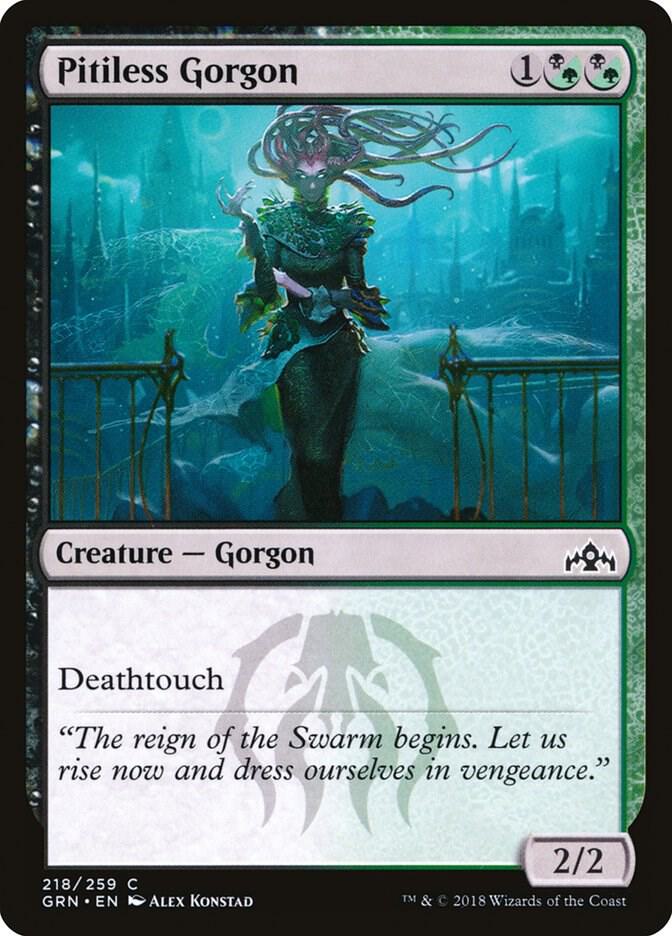 Pitiless Gorgon [Guilds of Ravnica] 218