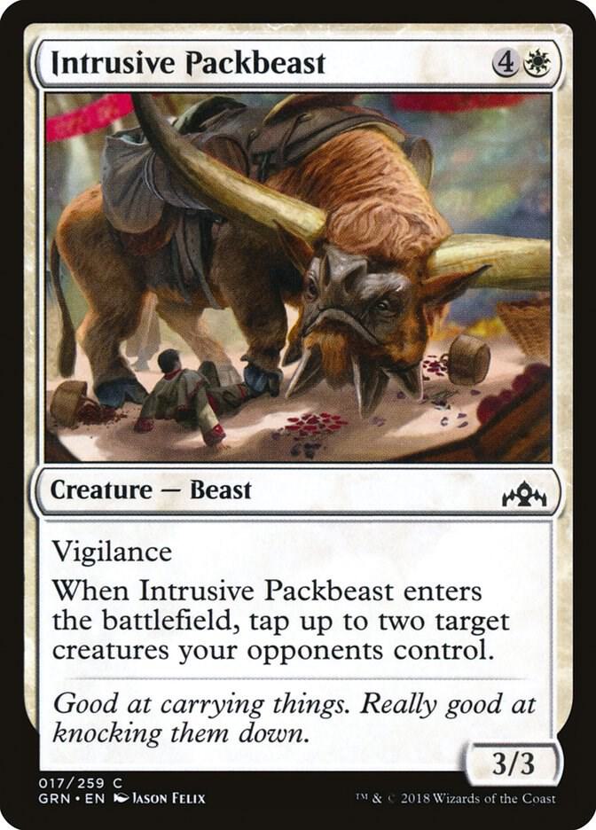 Intrusive Packbeast [Guilds of Ravnica] 17