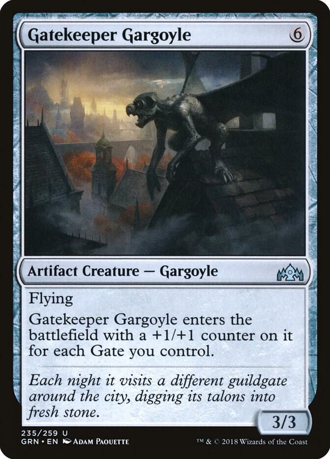 Gatekeeper Gargoyle [Guilds of Ravnica] 235