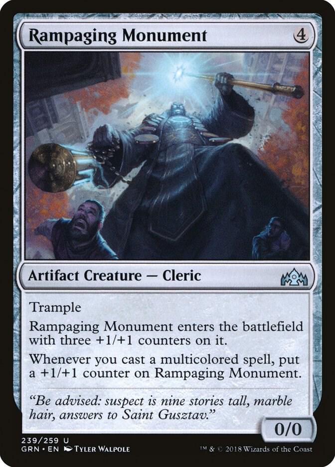 Rampaging Monument [Guilds of Ravnica] 239