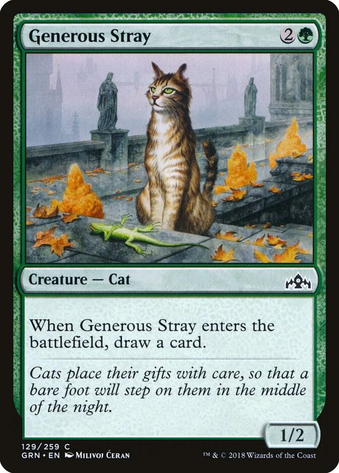 Generous Stray [Guilds of Ravnica] 129