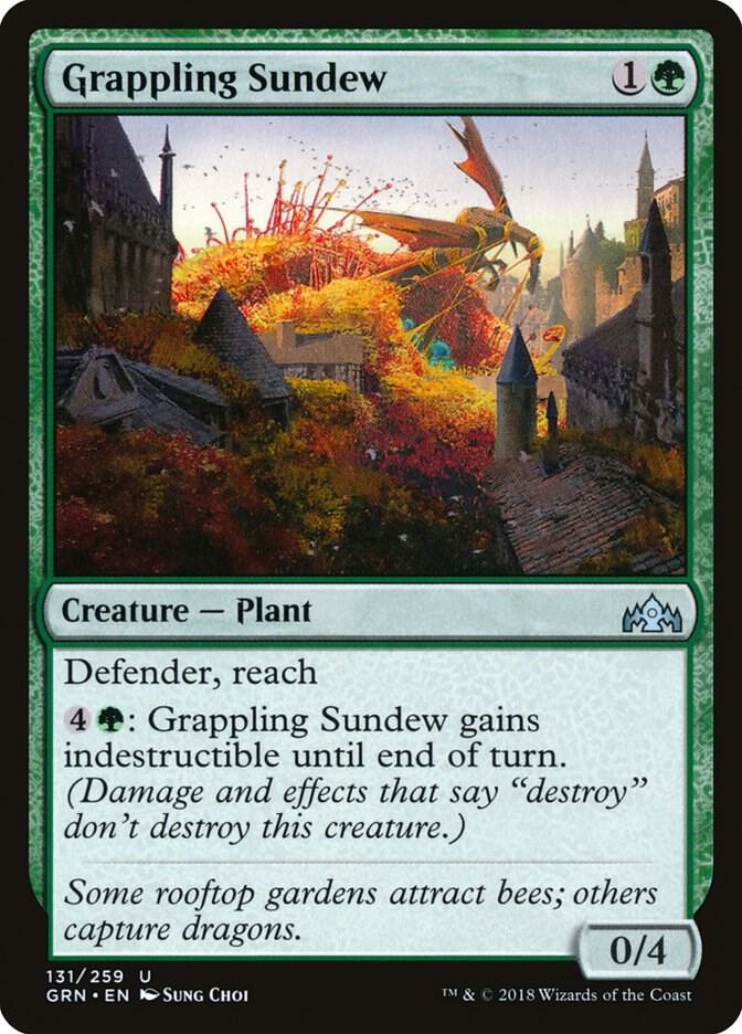 Grappling Sundew [Guilds of Ravnica] 131