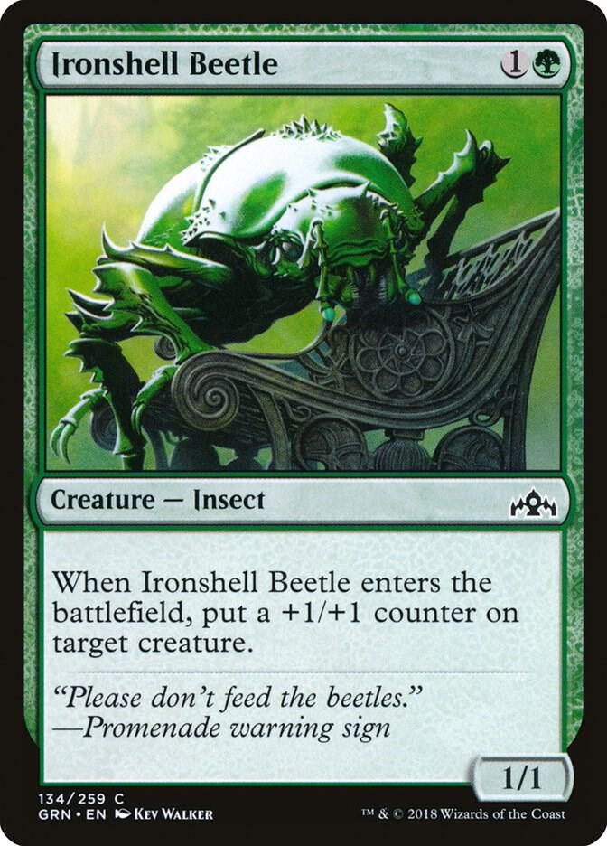 Ironshell Beetle [Guilds of Ravnica] 134