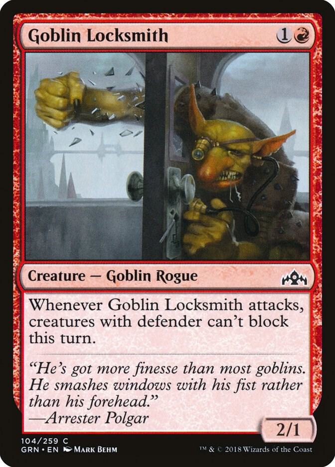 Goblin Locksmith [Guilds of Ravnica] 104