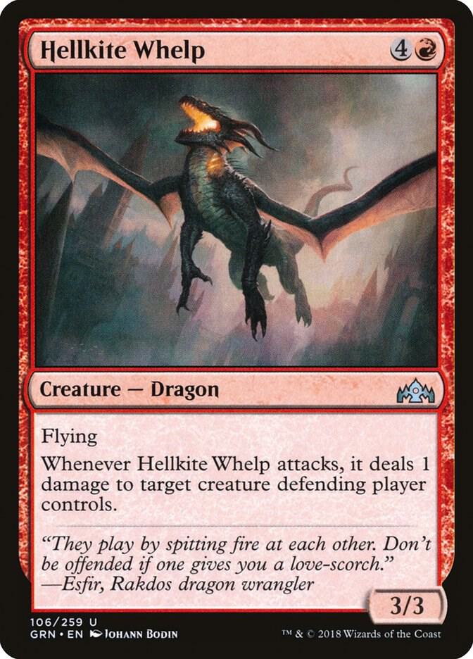 Hellkite Whelp [Guilds of Ravnica] 106