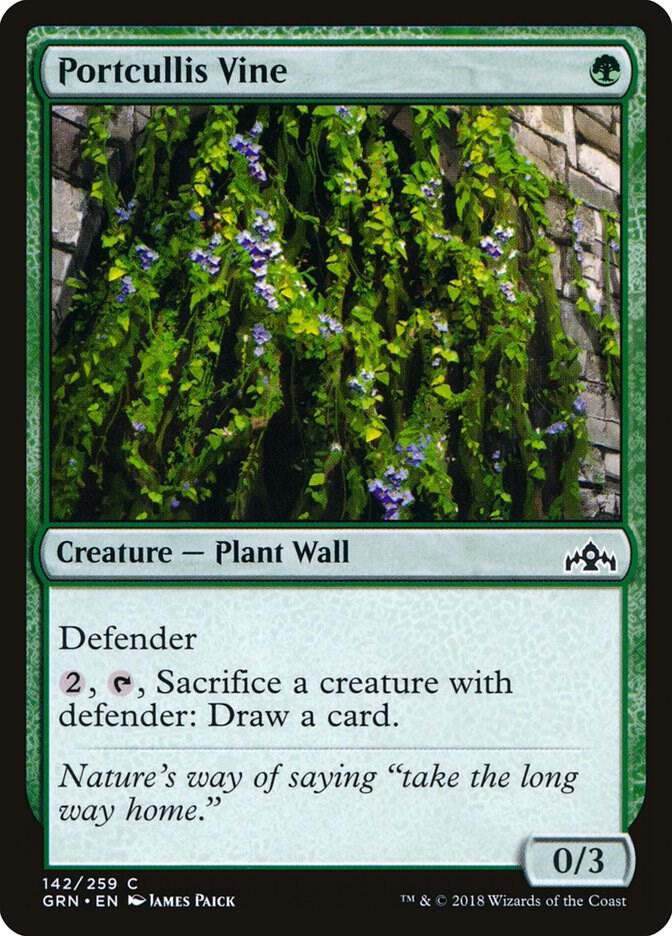 Portcullis Vine [Guilds of Ravnica] 142
