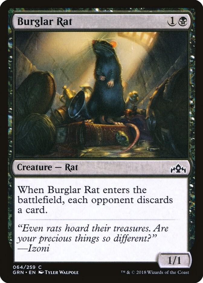 Burglar Rat [Guilds of Ravnica] 64