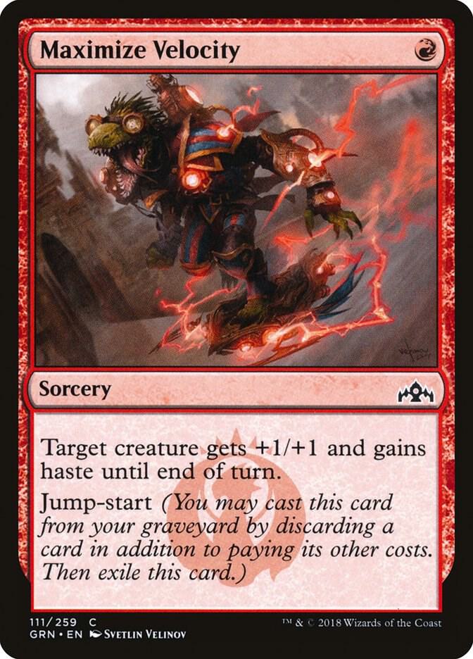 Maximize Velocity [Guilds of Ravnica] 111