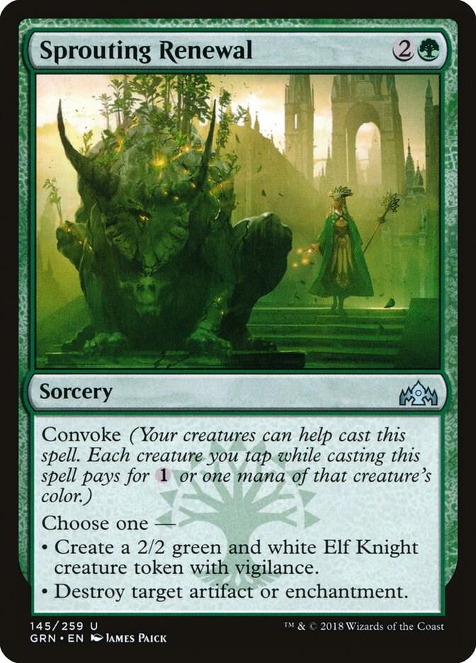 Sprouting Renewal [Guilds of Ravnica] 145