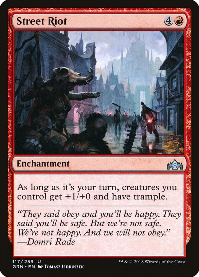 Street Riot [Guilds of Ravnica] 117