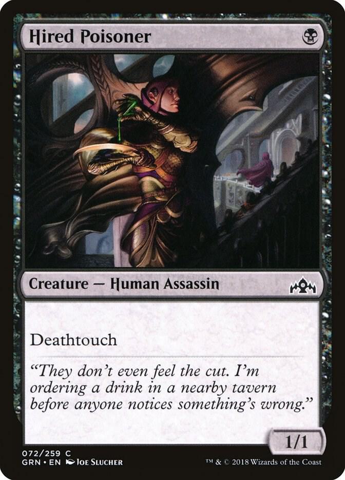 Hired Poisoner [Guilds of Ravnica] 72