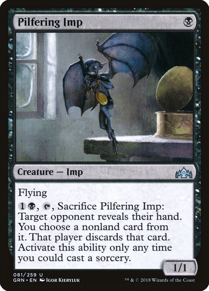 Pilfering Imp [Guilds of Ravnica] 81