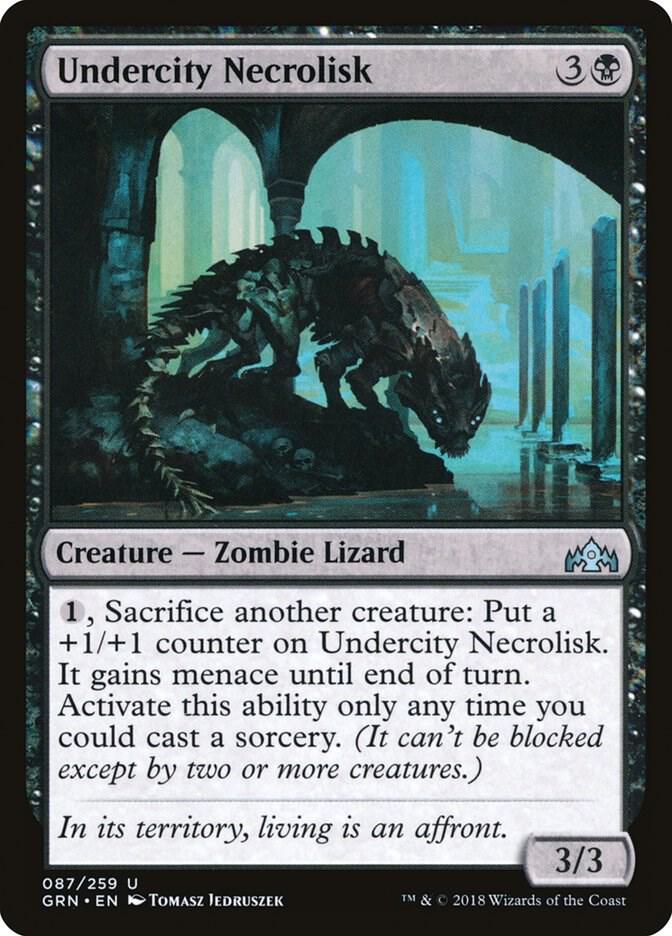 Undercity Necrolisk [Guilds of Ravnica] 87