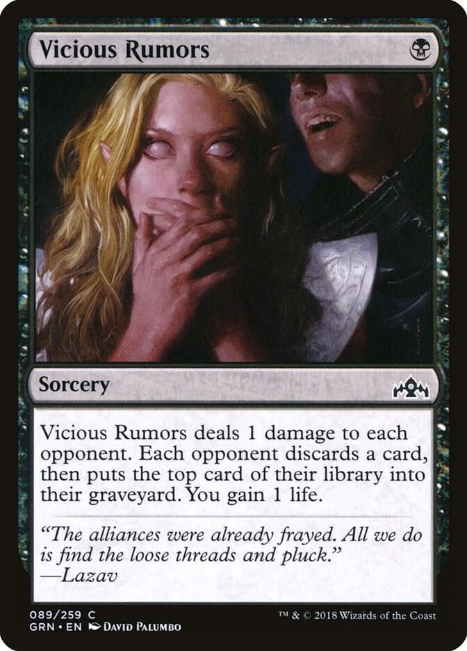 Vicious Rumors [Guilds of Ravnica] 89