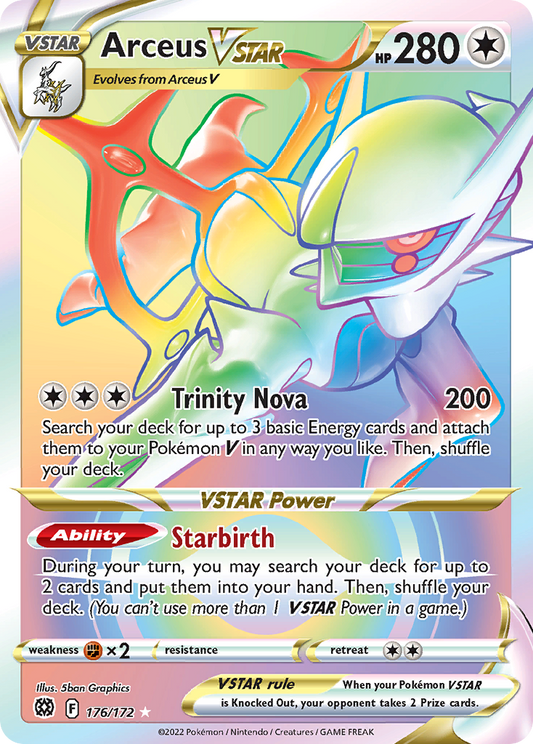 Arceus VSTAR - 176/172 Brilliant Stars