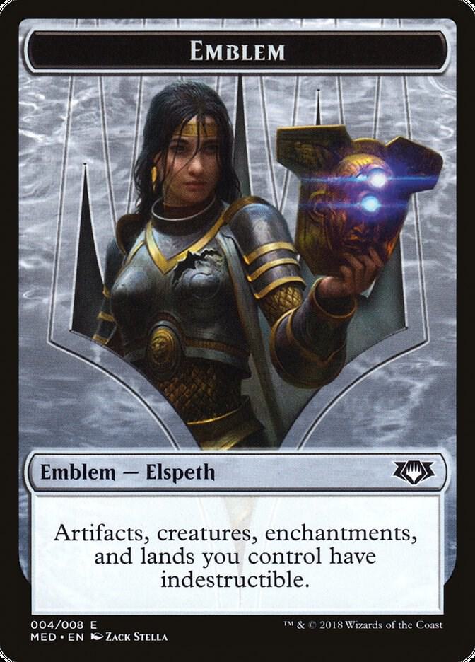 Emblem - Elspeth, Knight-Errant [Mythic Edition: Guilds of Ravnica] 4