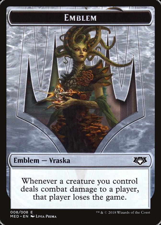 Emblem - Vraska, Golgari Queen [Mythic Edition: Guilds of Ravnica] 8