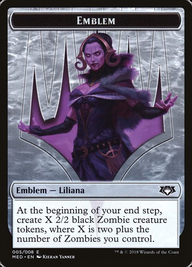 Emblem - Liliana, the Last Hope [Mythic Edition: Guilds of Ravnica] 5