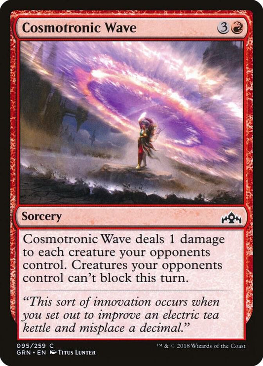 Cosmotronic Wave [Guilds of Ravnica] 95