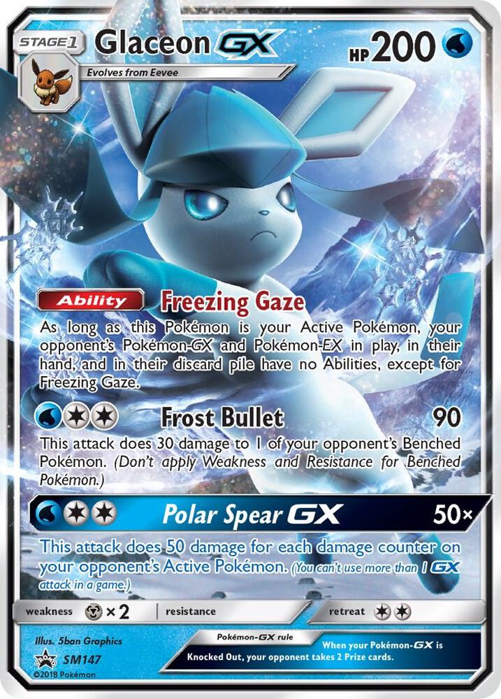 Glaceon GX - SM147 [SM Promos] SM147
