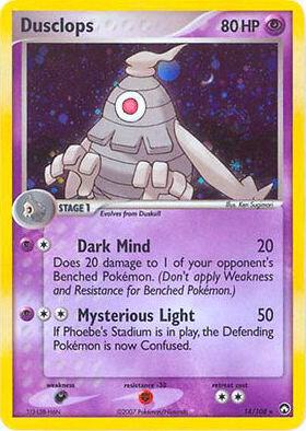 Dusclops - 14/108 (EX Power Keepers) [Deck Exclusives] 014/108