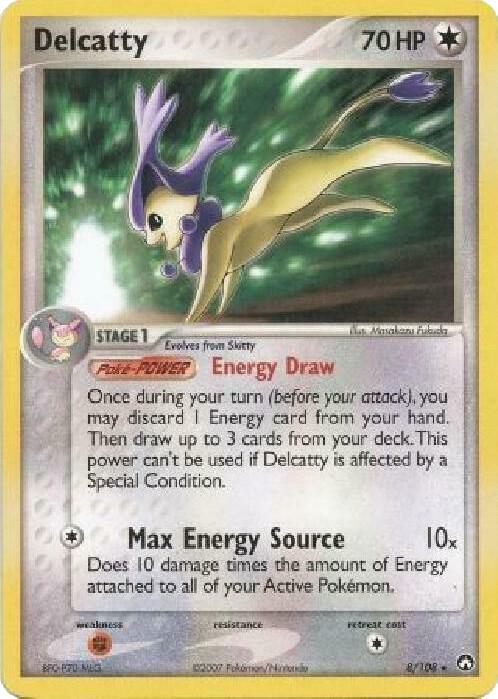 Delcatty - 8/108 (EX Power Keepers) [Deck Exclusives] 008/108
