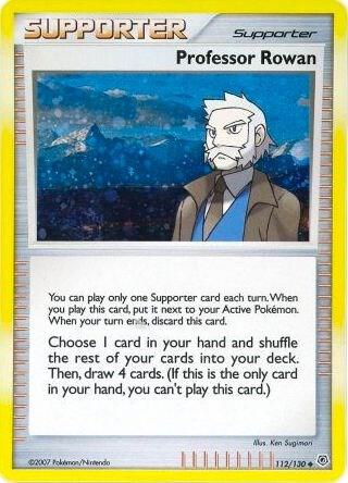 Professor Rowan - 112/130 (Cosmos Holo) [Miscellaneous Cards & Products] 112/130