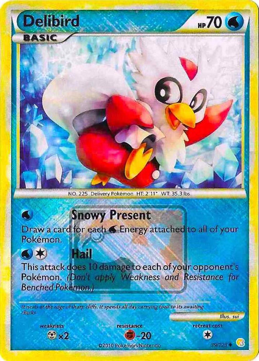 Delibird - 39/123 (League Promo) [League & Championship Cards] 039/123