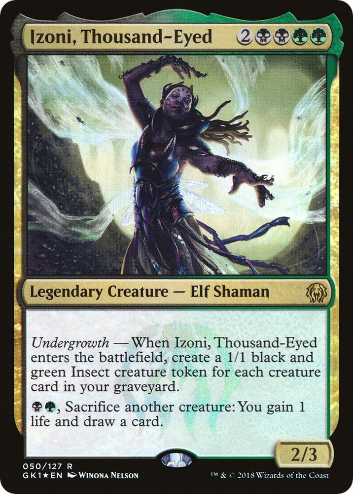 Izoni, Thousand-Eyed [Guilds of Ravnica: Guild Kits] 50
